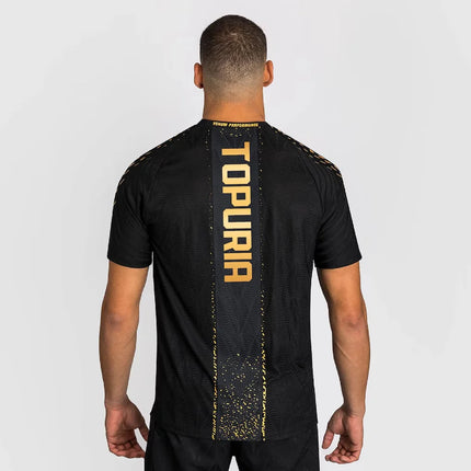 2026 new men's outdoor extreme sports T-shirt boxing match TOPURA short sleeved combat quick drying training suit plus size top
