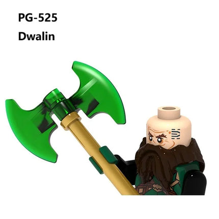 The Lord of the Rings Building Blocks Orc Sauron Gandalf Mini Action Figure Toys