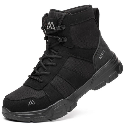 Light Breathable Protection Safety Shoes Men Steel Toe Cap Anti Smash Work Shoes Anti-Puncture Indestructible Man Safety Boots