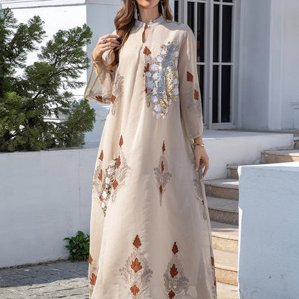 Modest Dress Ramadan Morocco Abaya Eid Muslim Women Sequins Dresses Vestidos Saudi Jalabiya Party Abayas Kaftan Arabic Robe 2024