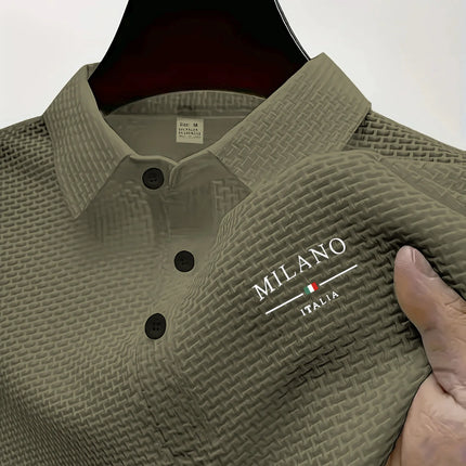 Summer Men's New Style Short Sleeve Polo Shirt Casual Top Fashionable Leisure Clothing for Men