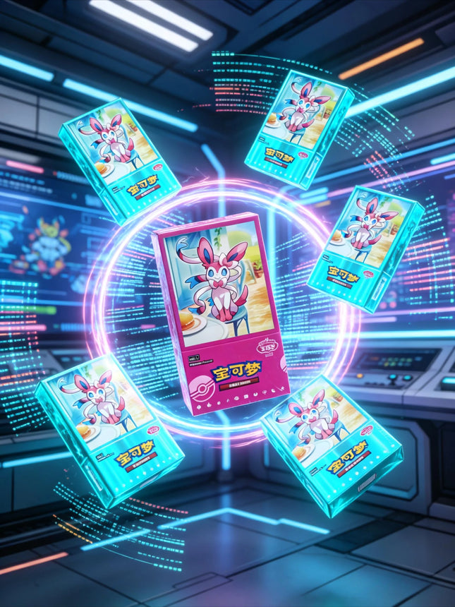 GEM Pack Original Vol.1&2 Pokémon-Karten auf Chinesisch Scharlachrot und Violett Trading PTCG Bag Box KEINE Cbb1C Karte Überraschungsgeschenk
