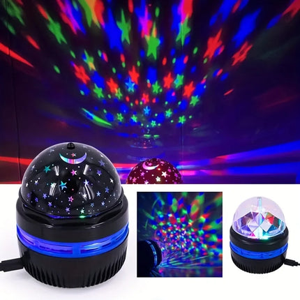 LED Starry Sky Northern Light Projector A Variety of Styles Projection Lamp with Remote Control Auto Rotate for Home Party Decor