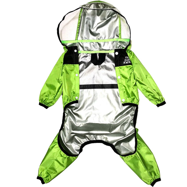 Pet Dog Raincoat Transparent Hooded Jumpsuit Dogs Waterproof Coat Water Resistant Clothes for Dogs Cats - product image 2