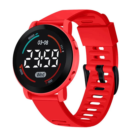 LED Digital Kids Watches Luminous Waterproof Sport Children Watch Silicone Strap Electronic Wrist Watch For Boys Gril Reloj Niño