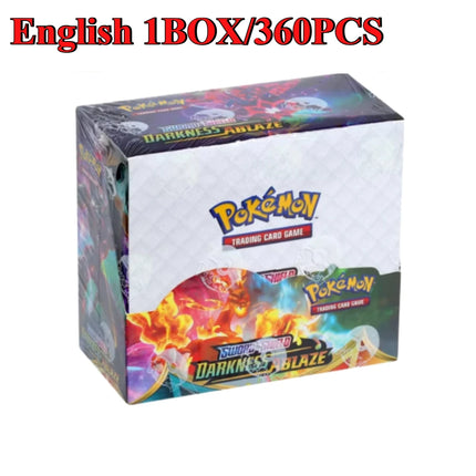 90/360PCS Pokémon Card Packs 151， ASCENDED HEROES 。Evolutions,PALDEAN FATES,English Reinforcement,Battle Transaction Card Gift