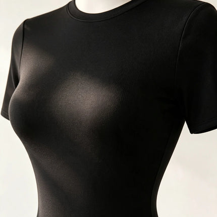 Women's High-Quality Backless Bodysuit Basic Solid Color Comfortable Fit Underwear