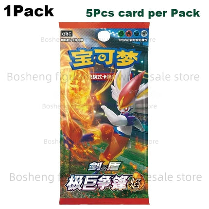 Original Pokemon Card Anime Game Simplified Chinese PTCG Sun&Moon Sword&Shield All Series Cards Booster Packs Toys Children Gift
