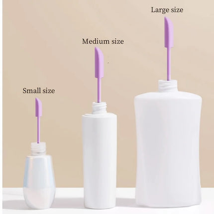 3pcs Reusable Silicone Spatulas, Eco-Friendly Cosmetic Jar Scrapers, Portable for Makeup Skincare, Easy Clean Travel Tool