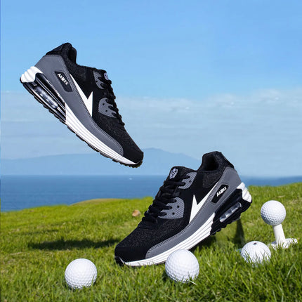 Men's Running Shoes Breathable Air Cushion Sneakers Athletics Sport Trainer Tennis Basketball Shoes