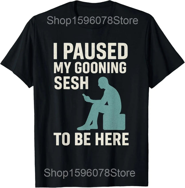 Camiseta divertida de hermano "Es hora de ir a Goon", camiseta Gooner para hombre, de algodón, humor, ropa de calle, camiseta de manga corta, unisex, ropa suelta