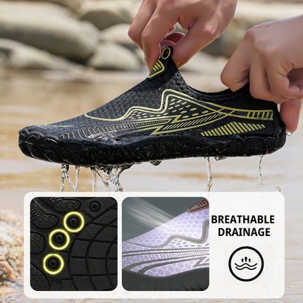 Summer Quick-Drying Beach Water Shoes Unisex Swimming Aqua Slippers Outdoor Activities Surfing on The Sea Five Finger Sandals