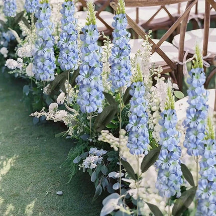 Hyacinth Rattan Flowers - artificial flowers for living room (photo 5 of 12)