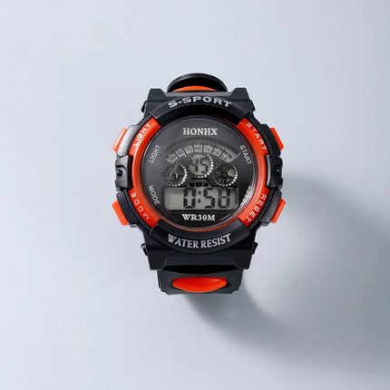 Children Watch Sport Kids Watches Silicone Strap Waterproof LED Digital Watch For Kid Children Student Girl Boy Wristwatch Clock