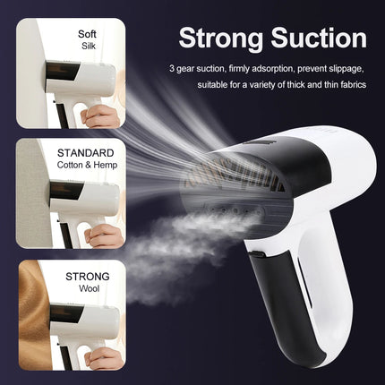 1000W Powerful Adsorption Vacuum steamer 2 in 1 Steam Ironing Dry Ironing Handheld Garment Steamer Smooth Out Stubborn Wrinkles