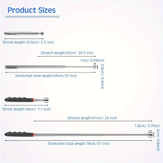 Telescopic Magnet Picking Tool for Hard to Reach Areas - product image 2