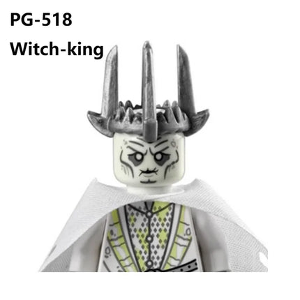 The Lord of the Rings Building Blocks Orc Sauron Gandalf Mini Action Figure Toys