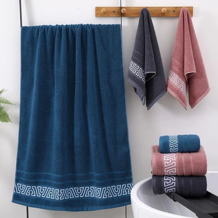 380g New Pure Cotton Thick Bath Towel 70*140 Soft Absorbent No Shedding colo
