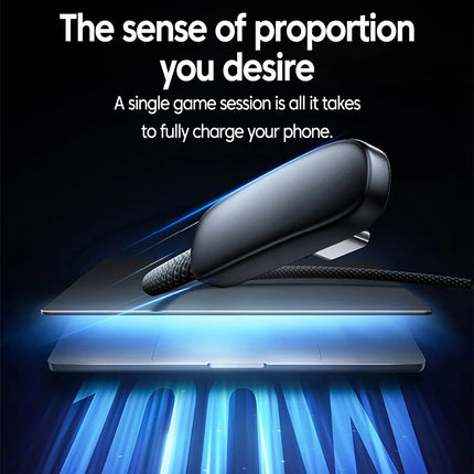 100W USB to USB-C Fast Charging 90° Elbow Data Cable PD USB-C Super Charging Game Cable for Samsung S23 S22 Huawei - product