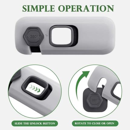 1/3/5PCS Child Proof Refrigerator Locks Cabinet Lock Fridge Locks for Kids Safety Baby Freezer Door Latches with Adhesive Tape