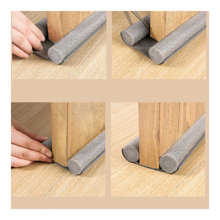 Flexible Door Bottom Sealing Strip Stopper Door Weatherstrip Guard Wind Dust Blocker Sealer Stopper Door Seal - product image