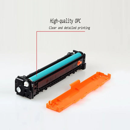 Color Toner Cartridge 131A CF210A CF211A CF212A CF213A Compatible for HP M251 M251n M251nw M276 M276n M276nw Printers