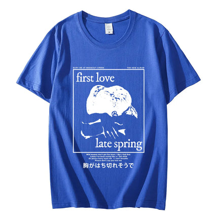 Singer Mitski First Love Late Spring Graphic T Shirts Concert Tour Fan Gift T-shirt Men's Women's Fashion Trend Vintage T-shirts