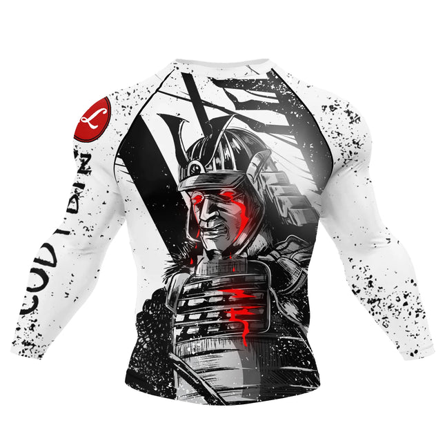 Cody Fluorescent Einhorn Cool Jiu Jitsu BJJ Rash Guard Sublimation Langarm Fitnessstudio Sportbekleidung Hochelastische Oberteile