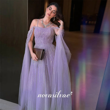 Exquisite Dreamy Delicated Tulle Beadings Elegant Slim-Fit Party Evening Prom Growns Dress Nova Customized Gala Bespoke Dress