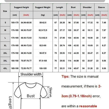 Loose Fit Men Short Sleeve Casual Tee Vintage Distressed Graphic Print Fitness Sports Breathable Cotton Streetwear Tops