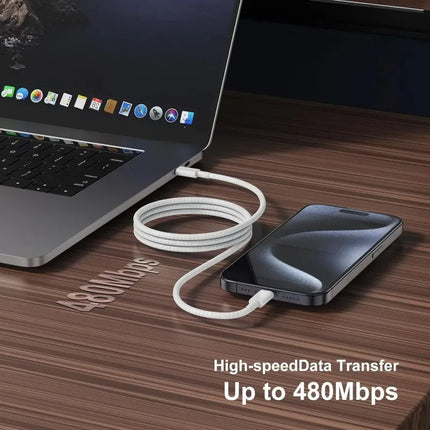 3PCS Fast Charger Cable Compatible with iPhone 17/16/15 Samsung Xiaomi Huawei USB-C to USB-C Charging Data Cable - product im