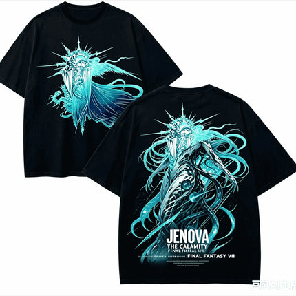 Final Fantasy Anime Lover T-shirt Harajuku Cotton New Model High Street Retro Fashion Oversized Unisex hot product Classic soft