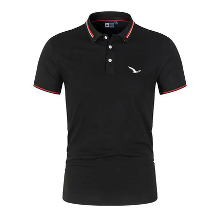 Quick Dry Men's Sports Polo Shirt Golf wear Summer Gym Fitness Training Clothing Comfortable Breathable Shirts