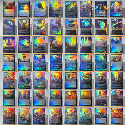 TDM DEF PSPL FDN J25 FOIL6-02 Tcg proxy magic cards Ugin, Eye of the Storms Elspeth, Storm Slayer Radiant Lotus gather