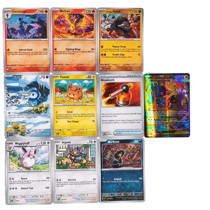 Random 18 bag Pokemon TCG Booster Pack Mega Evolution Ascended Heroes English Version Cards Per Pack Rare Trading Cards