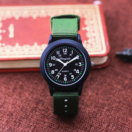2026 Famous Brand Chaoyada High Quality Fashion Children Boys Girls Students Man Canvas Breathable Sweat-proof 24hours Watches