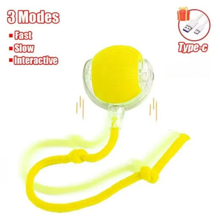 Smart Rolling Ball Cat Toy Interactive Self Play Bite Resistant Pet Toys for Cats Entertainment Boredom Relief Pet Supplies Cat