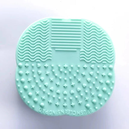 Silicone Makeup Brush Cleaner Folding Powder Puff Cleaning Bowl Eyeshadow Brushes Washing Soft Mat Beauty Tools Scrubber Box
