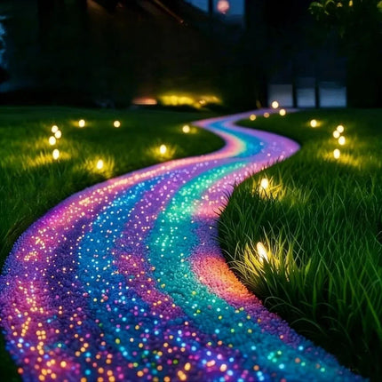 10000Pcs Luminous Stones Fish Tank Aquarium Ornament Glow In The Dark Pebbles Outdoor Yard Lawn Path Walkways Decorations