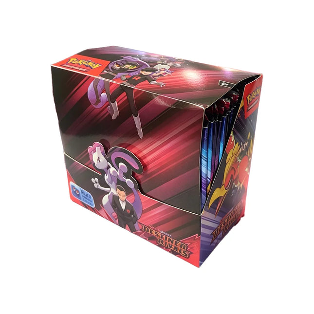 360 Karten Pokémon Destined Rivals Prismatic Evolutions Karmesin & Purpur 151 Paldea Englisches Booster-Kampf-Sammelkartenspiel