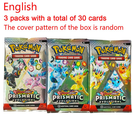 Pokemon Ascended Heroes Card Destined Rivals Prismatic Evolutions Scarlet Violet 151 English ME01 Booster Cards Toys Gifts