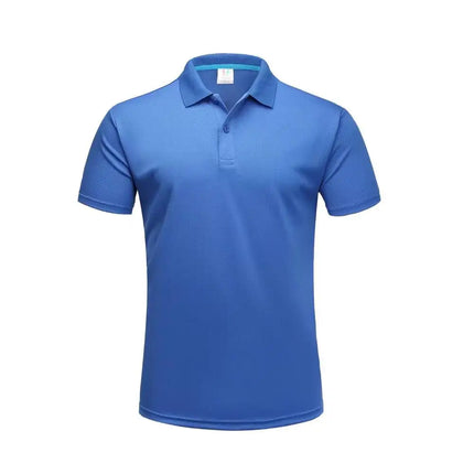 Blank Dry Fit Golf Shirts Men Breathable Polyester Quick Dry Polo T Shirt Unisex Sport Collar T-shirt Playeras Polos Pour Hommes