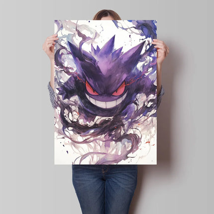 Stylish Pokemon Umbreon Decorative High Quality Canvas Painting Available in Multiple Sizes Suitable for Different Home Spaces
