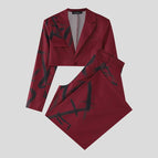 M / Wine Red
