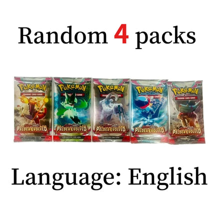 4 Pcs Pokemon Card CHAOS PISING  ASCENDED HEROES  English Booster Battle Pokemon Card Game Carte Trading Collection Cards Gift