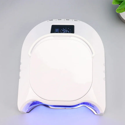 Popular Upgraded 72W Cordless UV LED Nail Lamp with Rechargeable Battery &  Fan - Professional Gel Nail Dryer for Salon & Home