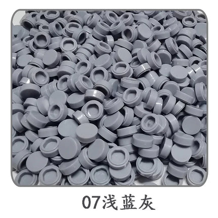 1000pcs/lot Tile 1x1 Round 98138 Special Brick MOC Building Block Small Particle Bricks Parts Compatible with 98138 LOGO Toys