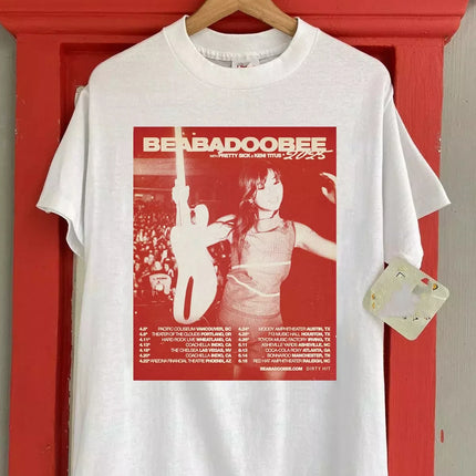 Beabadoobee North American Headlines Tour 2025 T Shirt Full Casual Comfort Summer Preferred Cotton