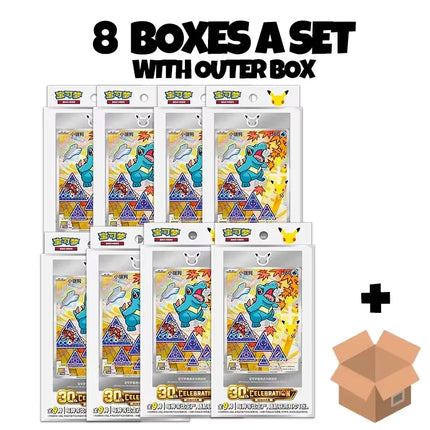 Original Pokemon Card 30th vol.2 pokemon 30th Anniversary vol.2 Trading Cards PTCG Special Illustration Flash Card Chinese