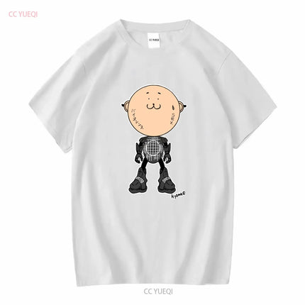 Vintage Made In USA 20471120 Hyoma Design T shirt vintage Washed Unisex Comfortable homme Top For Everyday Wear Versatile